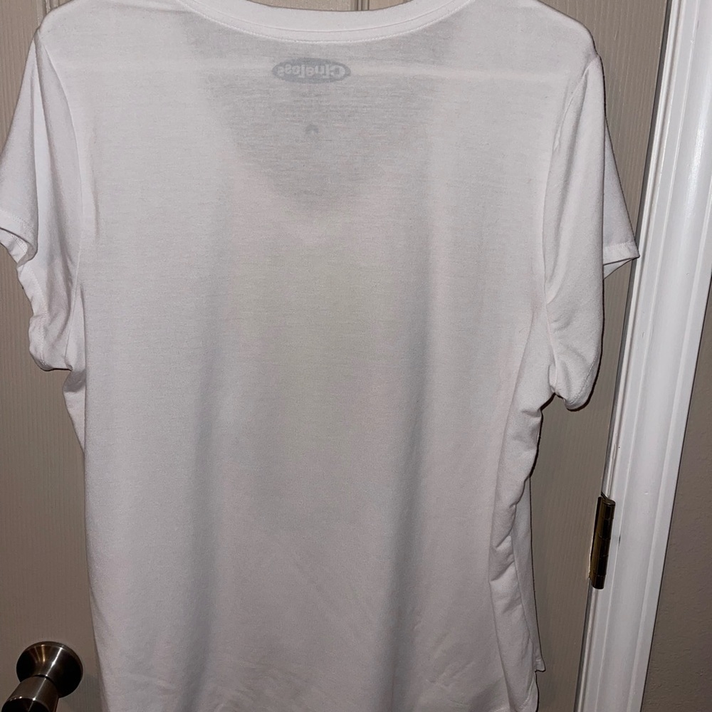 Clueless Super Cute  "As If" V-Neck T-Shirt - Picture 6 of 6